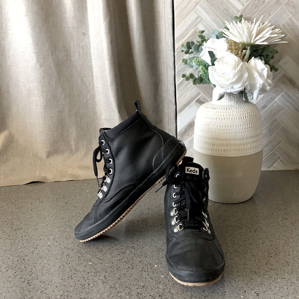 Keds Scout lace-up water-resistant ankle boot with Dream Foam insole